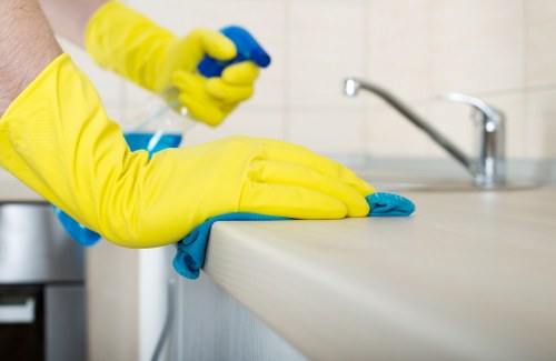 Dust and allergen removal during curtain cleaning in Maida Vale
